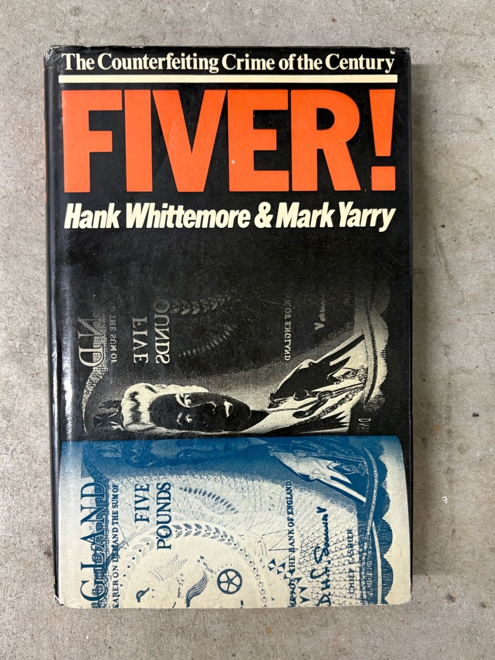Fiver! Hank Whittemore Mark Yarry Hardcover Weidenfeld 1981 1st DJ True Crime